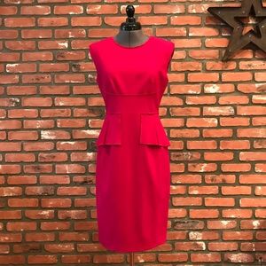 NWT Elie Tahari Maura Dress in Tickled Pink